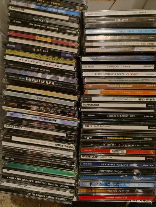 Płyty CD, muzyka lat 80tych