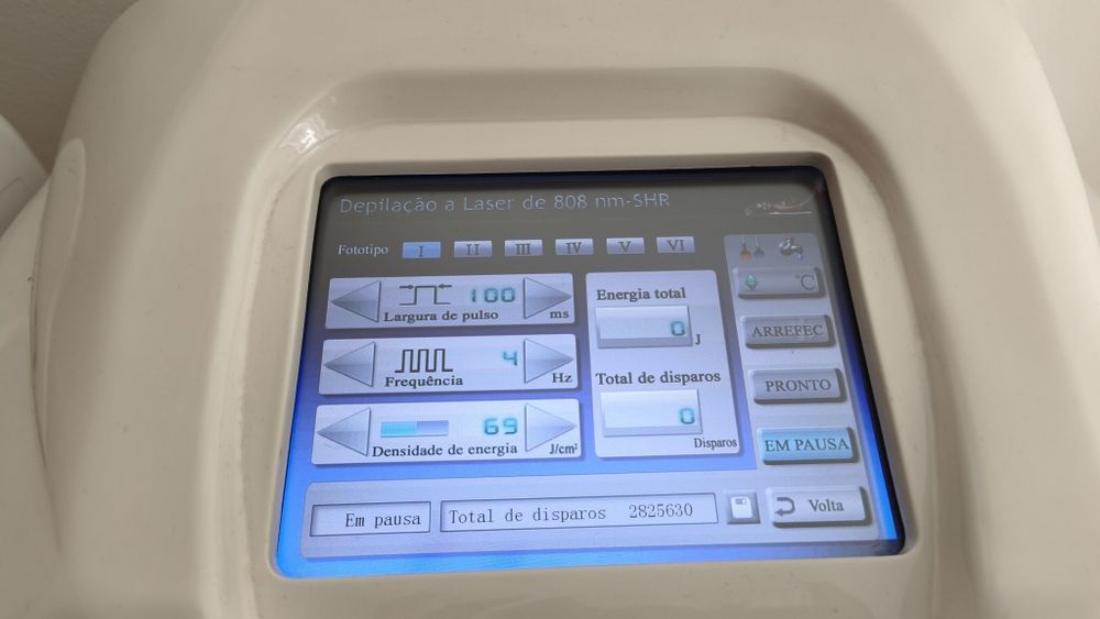 Máquina laser Diodo