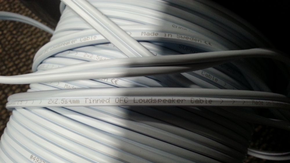 Кабель акустический Supra Cable CLASSIC 2X2.5мм. Бухта/отрез