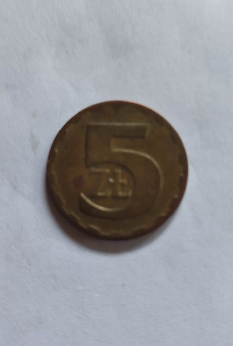 Moneta obiegowa 5 zł PRL