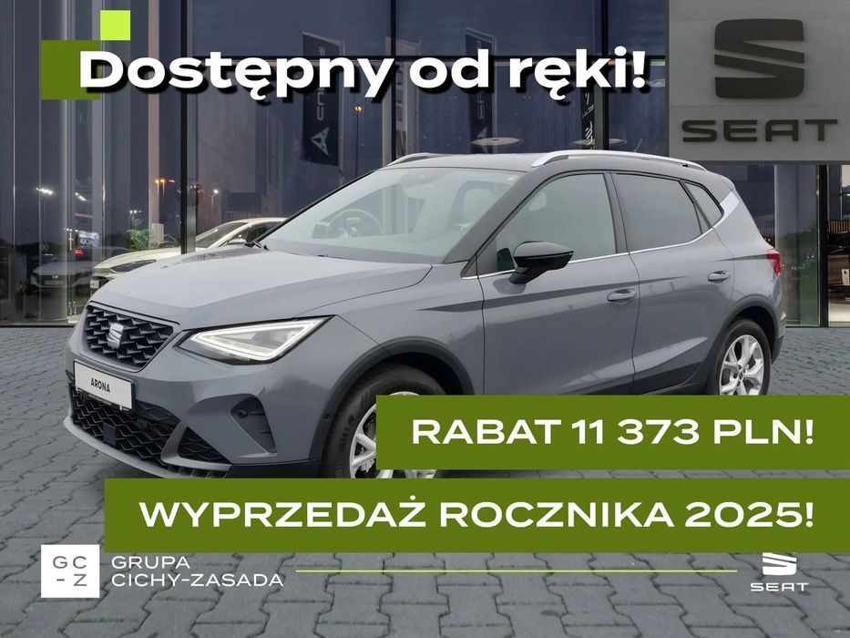 Seat Arona FR 1.0 TSI 115 KM 6-biegowa manualna, WYPRZEDAŻ 2025, od ręki!