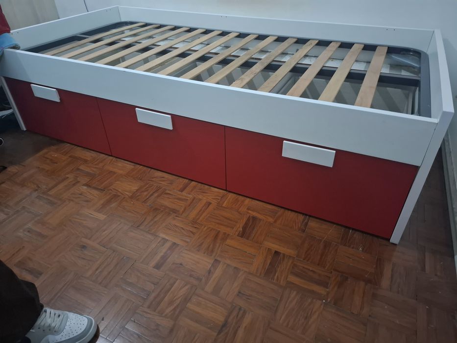 Cama 90x190 como nova