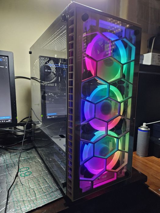 Pc Asus i5-8400 8 geração. 16gb DDR4 Hyperx.nvme 256gb+hd 1TB .GTX 1050Ti.4gb