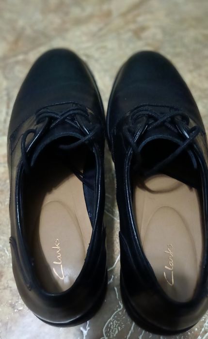 Туфлі шкіряні Clarks Banbury Lace  
Туфлі