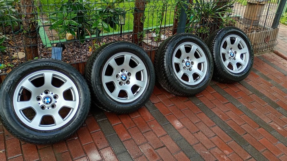 BMW E34 E60 koła felgi styling 134 zima  225/55/16