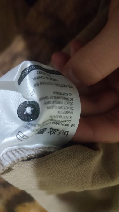 Продам  поло Лайл Скотт бежевого цвета
