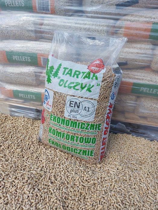 Pellet drzewny 6mm Olczyk ENplus A1 DINplus - Jelenia Góra - dostawa !