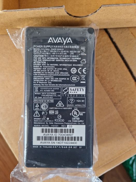 Carregador AVAYA 1151D1 - 40 und