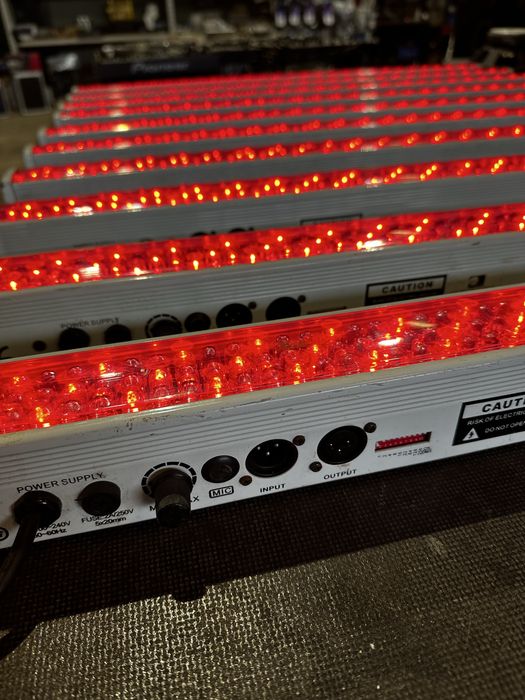 10x barra led 252 rgb