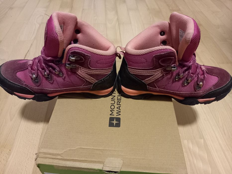 Buty trekingowe dziewczęce Mountain Warehouse rozmiar 34