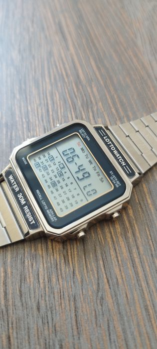 Lotto watch zegarek lcd vintage  lottowatch