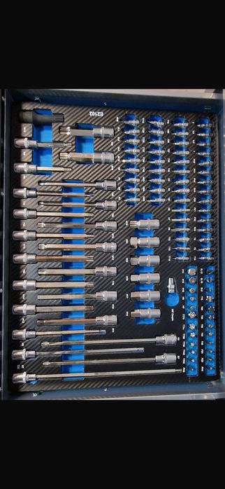 Servante de Ferramentas XXL 7 Gavetas com Ferramentas – Excelente Estado