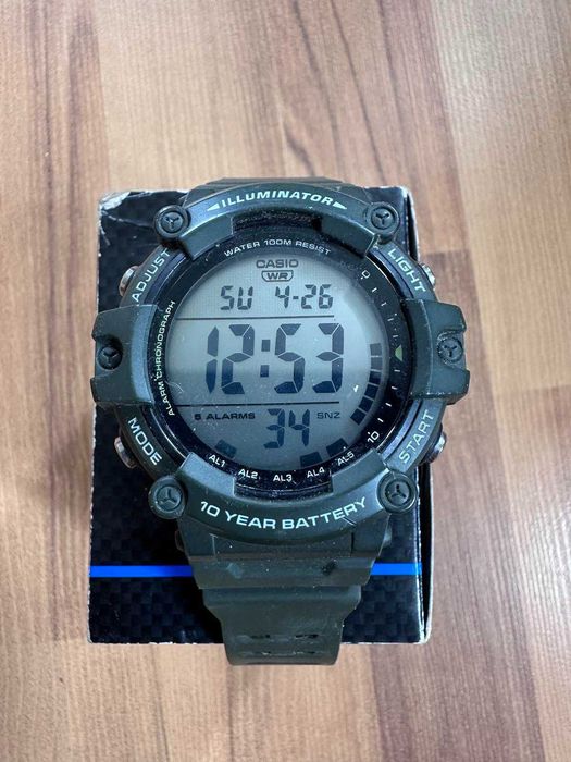 Casio Illuminator AE-1500WH – майже новий! 10 років роботи батареї! 100М WR!