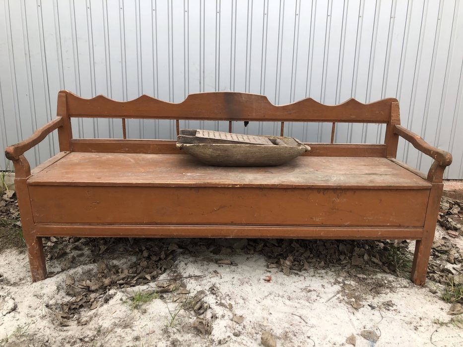 Бамбетель, канапа, софа, лежак, диван, лежанка, лавка гуцульська