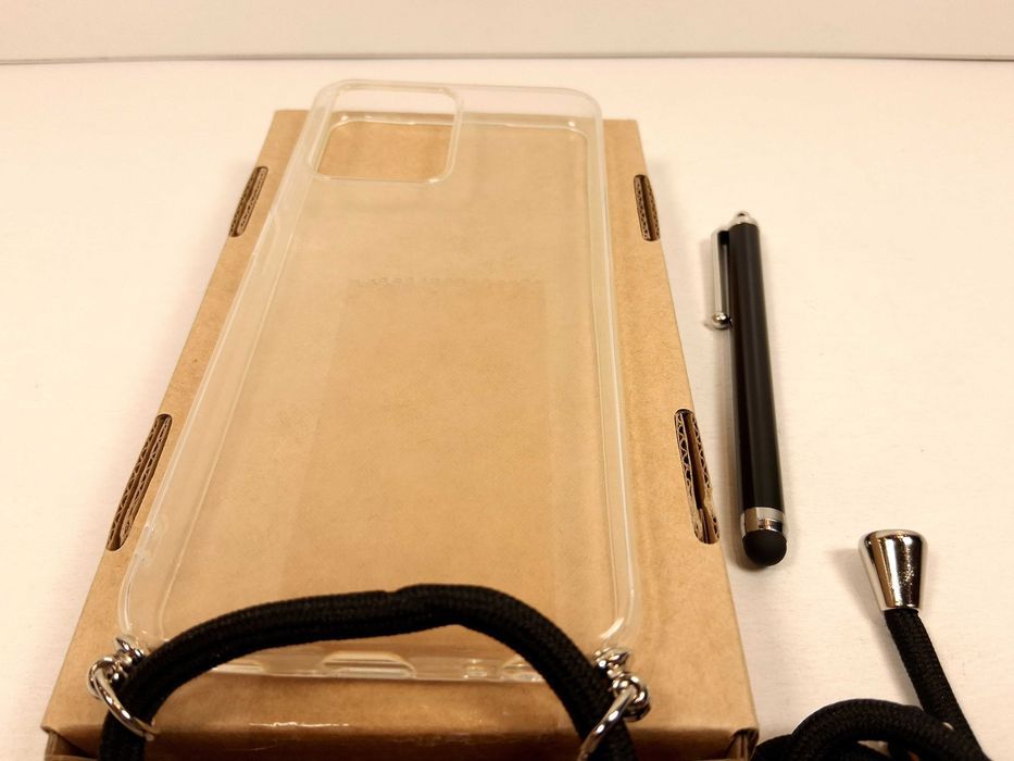 Z079 Etui Sznurek Oukitel C35 C36 Przezroczyste Silikonowe Folia Rysik