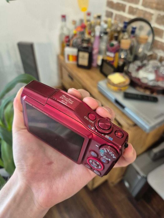 Canon PowerShot SX710 HS czerwony | bateria + ładowarka | w pełni sprawny