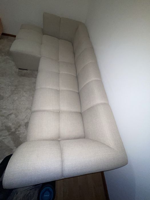 Sofá Chaise Longue Bege