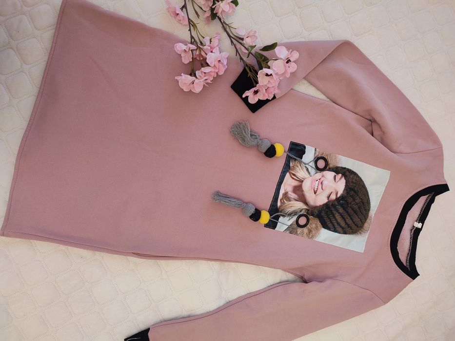 Тепла сукня на флісі S. Платье теплое. Женское платье