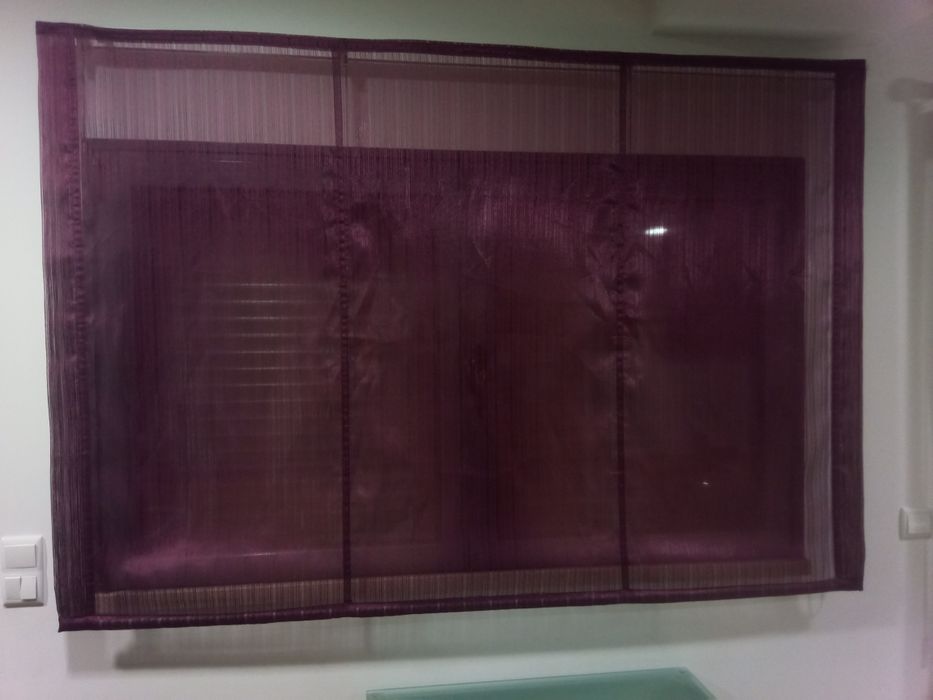 Tapete, cortinados e bancos