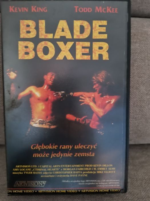 Blade Boxer kaseta VHS