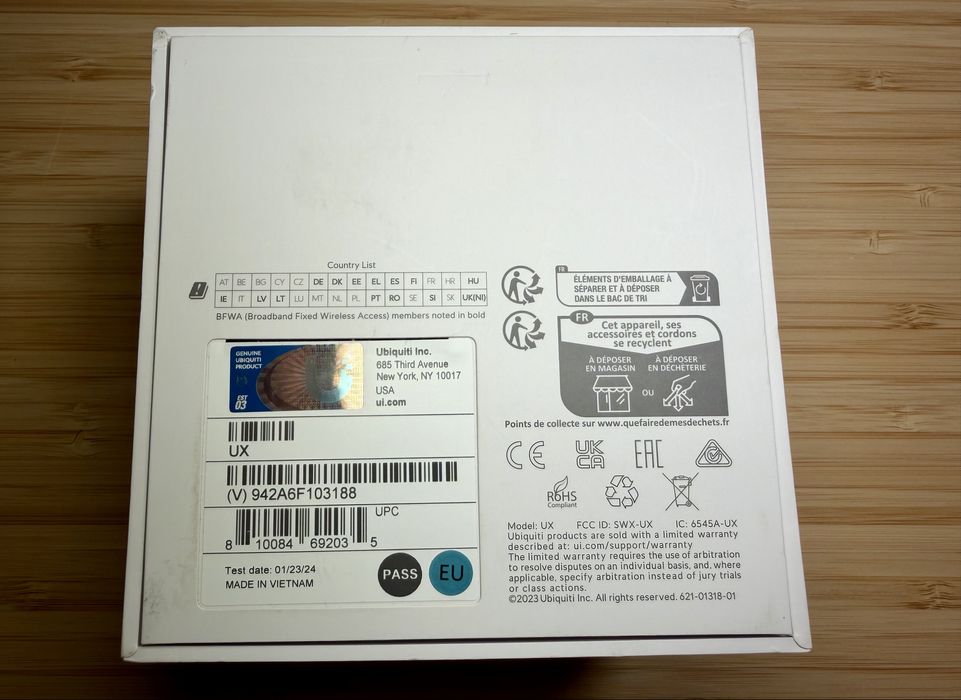 UniFi (Ubiquiti) Express WiFi 6