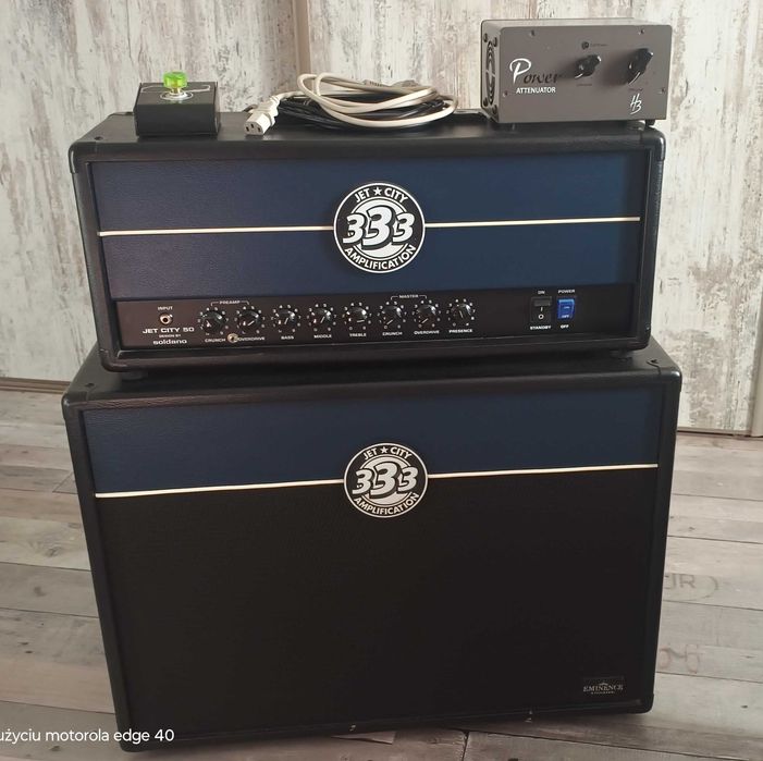 Wzmacniacz gitarowy Jet City JCA50H +kolumna