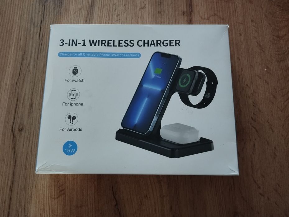Ładowarka bezprzewodowa 3 in 1