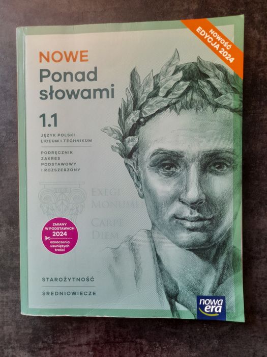 Nowe ponad słowami podręcznik LO i Technikum