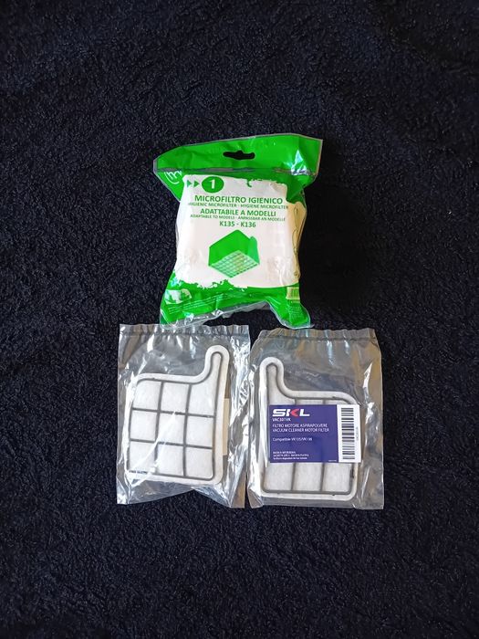 Filtry do odkurzacza 3 szt