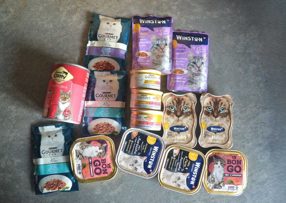 Karma dla kota zestaw karmy