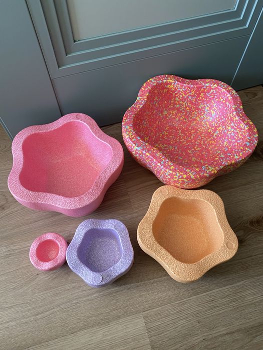 Duze klocki ukladanka balansowanie dropsy stepping stone