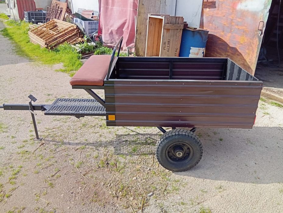 Reboque para moto-enxada