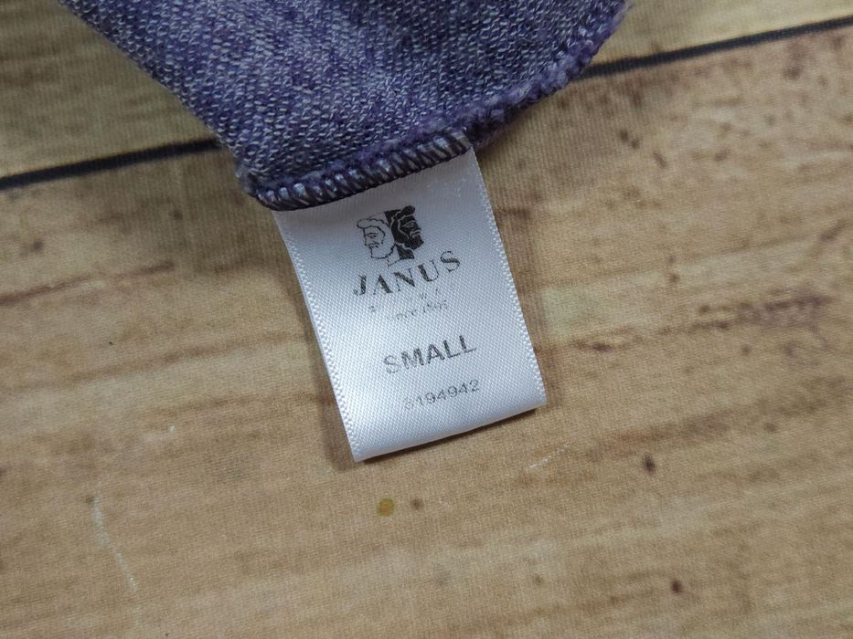 JANUS Bluzka Damska 100 % Wełna Merino Zip Neck r. S