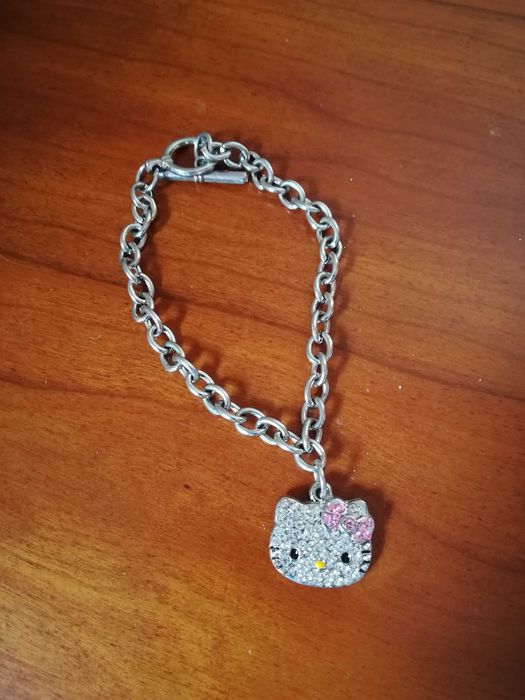 Pulseira Sanrio da Hello Kitty com Brilhantes
