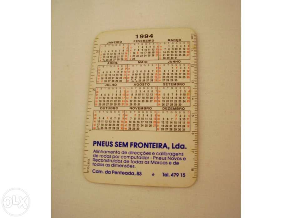 Calendários de Motocross - 1988 / 1990 / 1994 / 2002