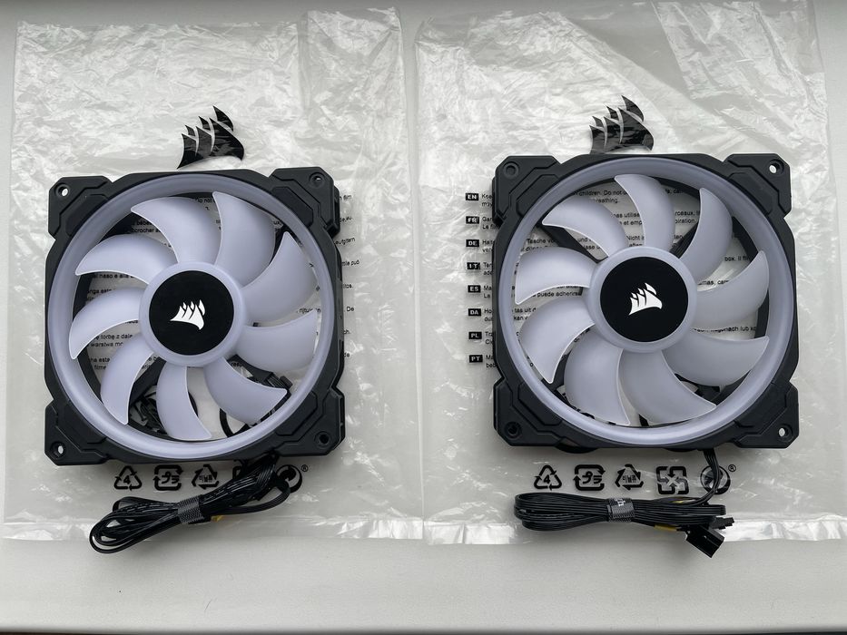 Кулера Corsair RGB LL140 х 2