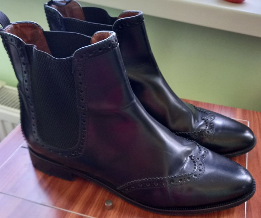 Полусапожки, сапожки, ботинки, Челси,  Massimo Dutti, 41 р.