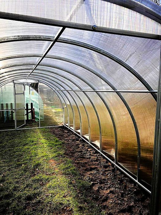 Szklarnia ogrodowa, tunel ogrodowy z poliwęglanu 3x4, 3x6m itd 4mm 6mm