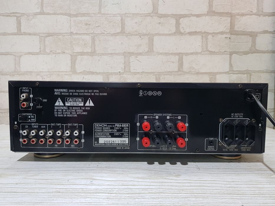 Стерео підсилювач/усилитель  Denon PMA-680R 2х100Вт   б/у з Німеччини