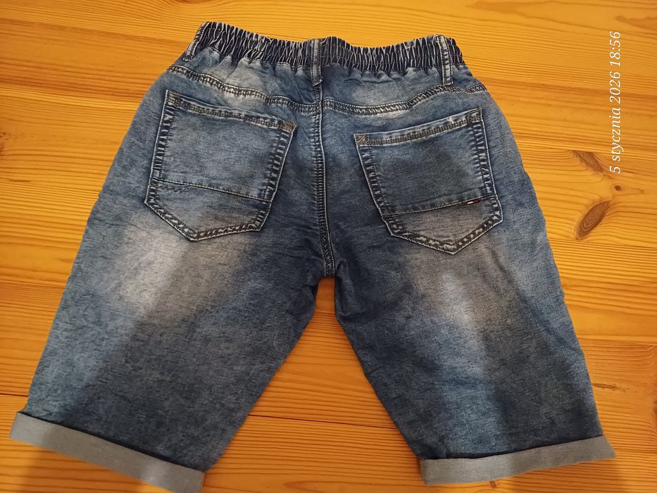 Spodenki krótkie jeans S/M