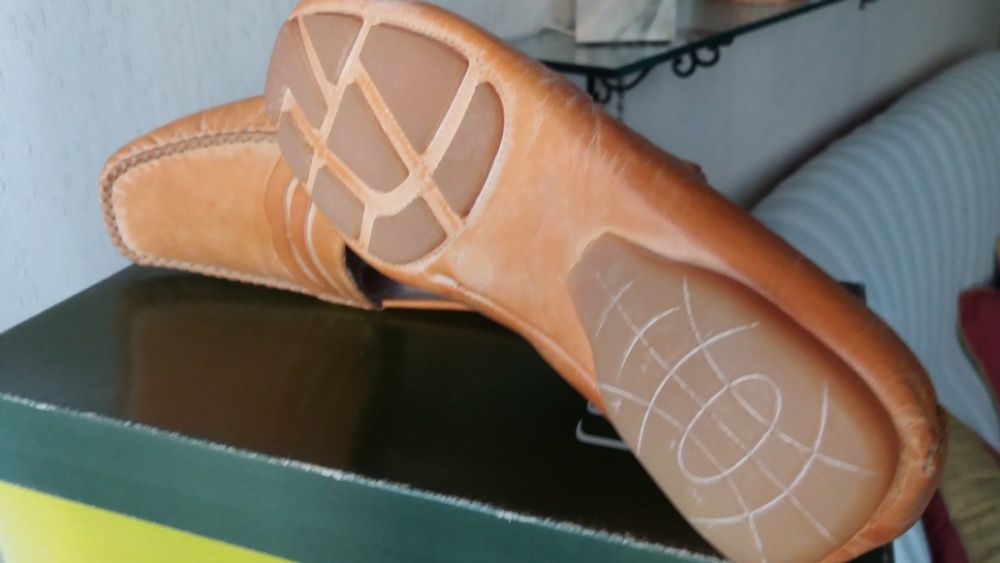Sapatos mocassim Foreva, nº 36 pele (alaranjada), NOVOS - NUNCA USADOS