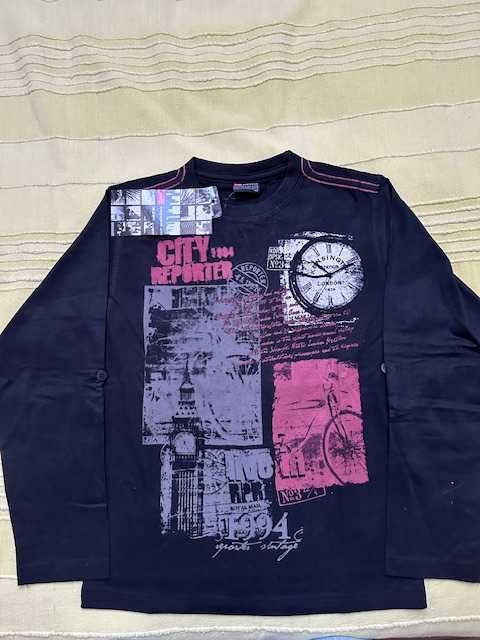 Nowy oryginalny t-shirt chłopięcy Reporter roz. 134 cm