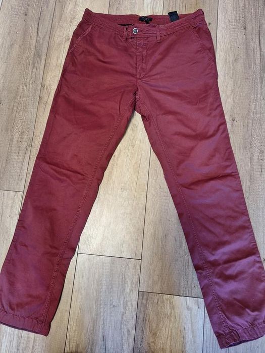 Штани Брюки чинос Ted Baker Burgundy Jeans, Розмір 34
