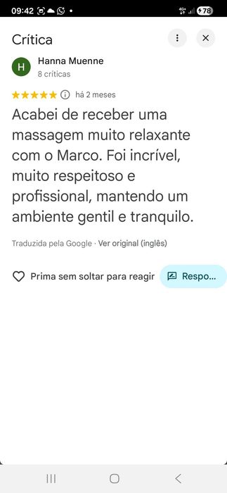 Terapeuta qualificado, experiente, profissional desloca-se a domicílio
