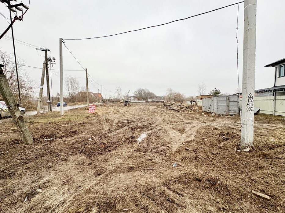 ПРОДАЖ ДІЛЯНКИ 30 Соток Під Будівництво Крюківщина Вишневе ГАЗ ЦЕН КАН