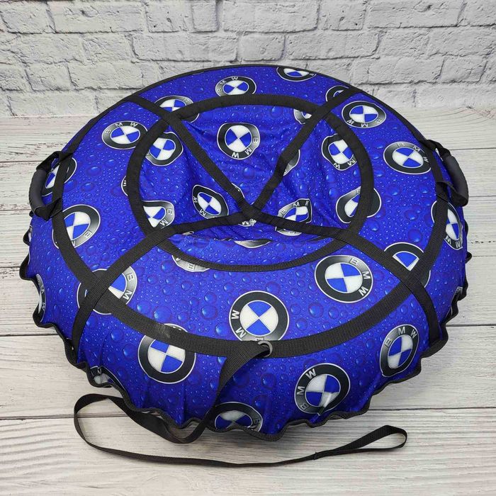 Надувной тюбинг  Майнкрафт Плюшка ватрушка Тюбінг зимовий 100 см