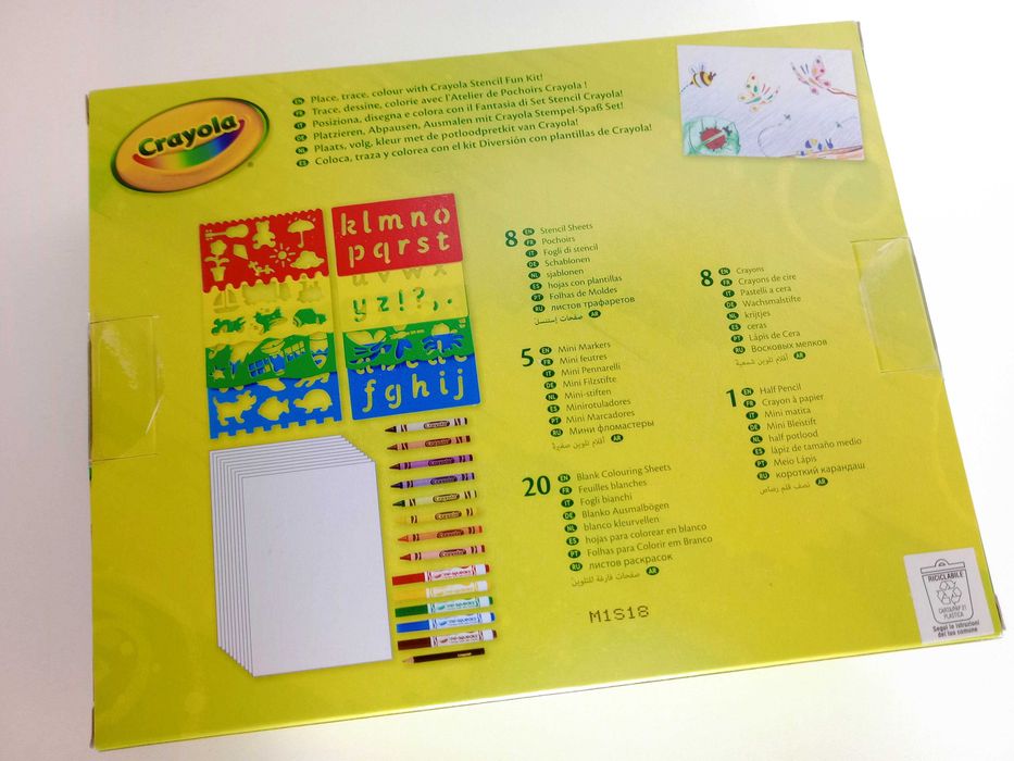 CRAYOLA: Atelier Diversão com moldes Crianças Kids - NOVO