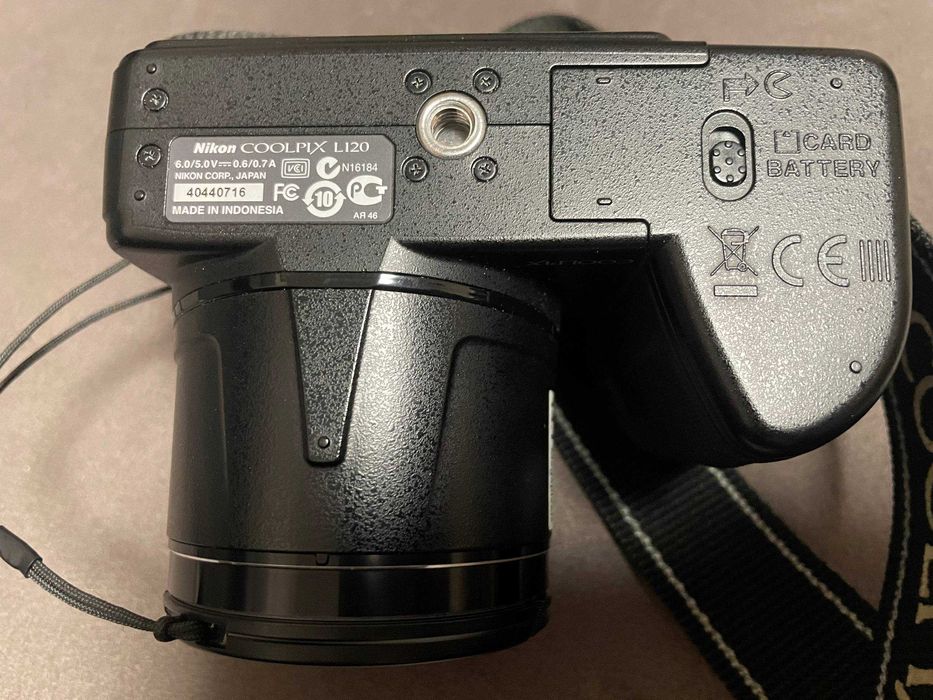 Фотоапарат Nikon Coolpix L120 Black (комплект)