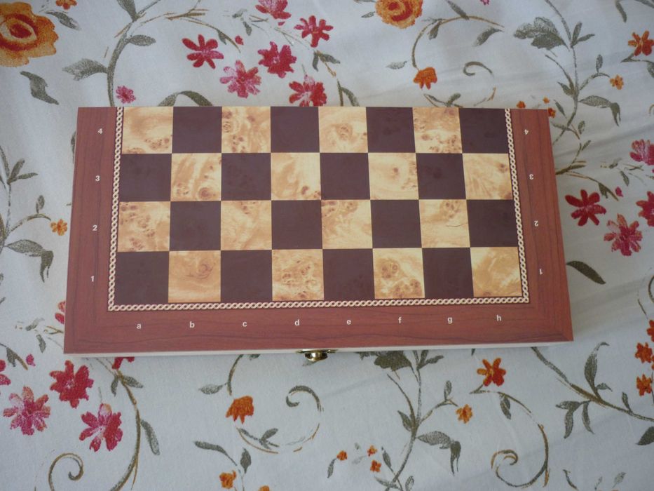 набор игр настольный шахматы, шашки, нарды, 295х25мм,9