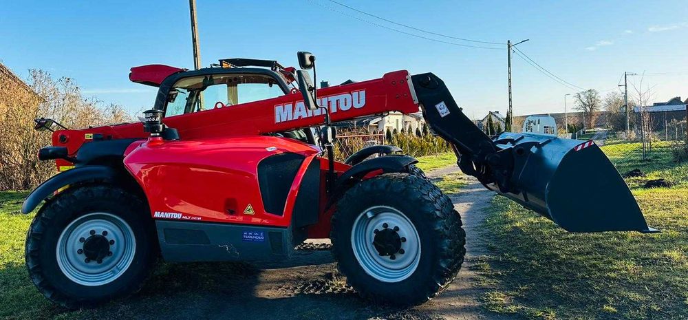 Usługi ładowarką teleskopową Kop-Trans Prace Ziemne